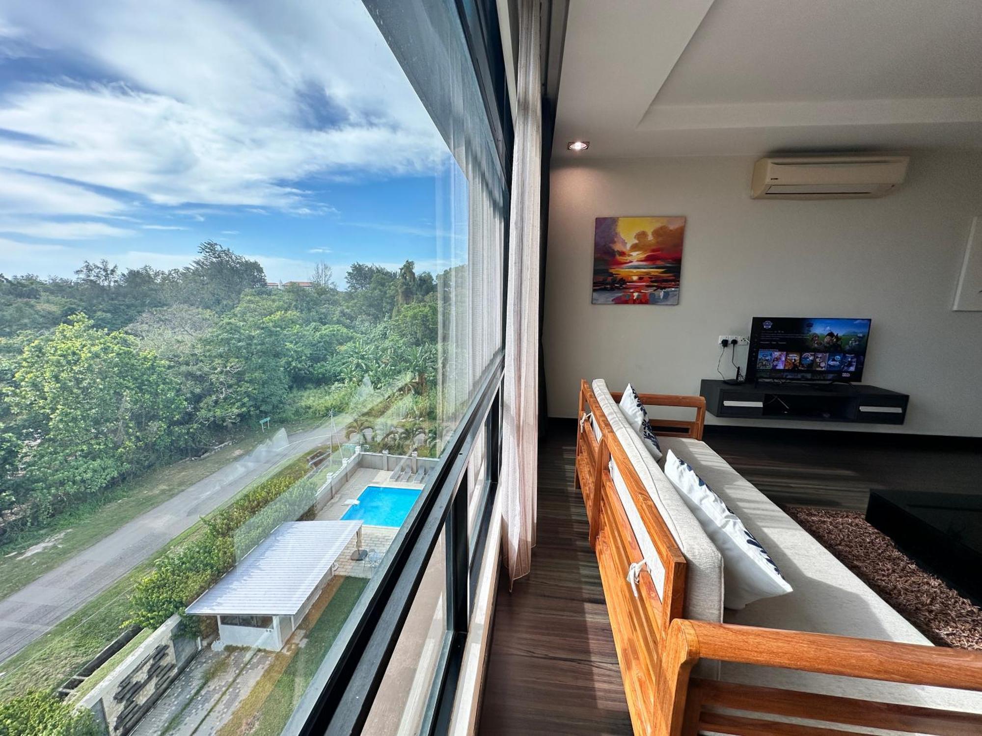 Aa Residen Luxury Condo Homestay 18Mins Walk Tanjung Aru Beach & Golf Course, Not Beach Side Resort Kota Kinabalu Buitenkant foto